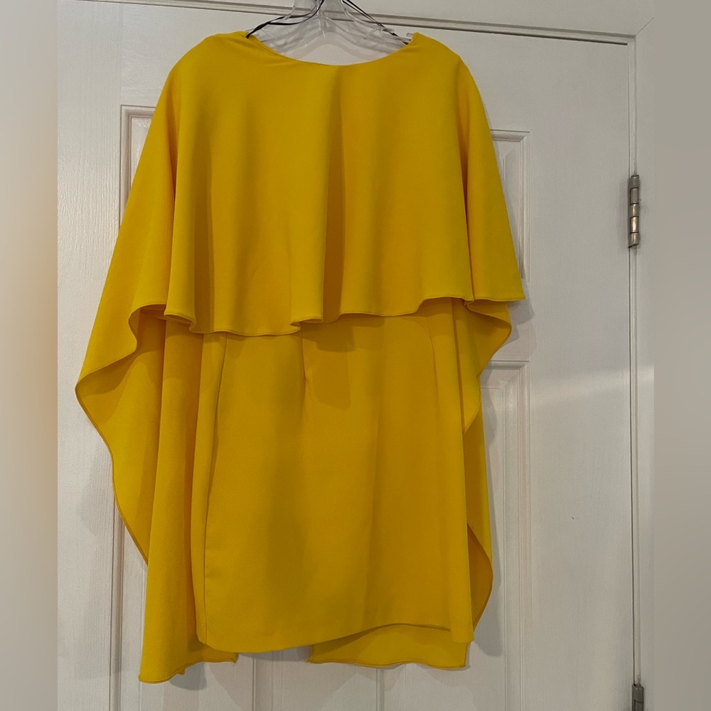 Zara open back mini dress